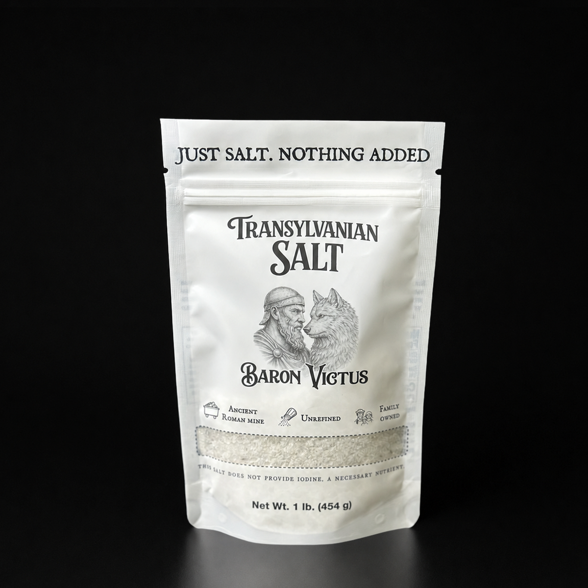 Transylvanian Salt Medium Grain 1 lb